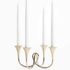 Metal Candelabra Gold
