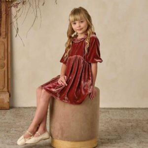 Noralee Adeline Dress | Ruby