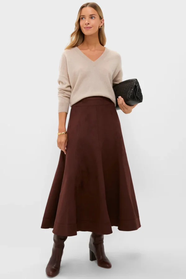 Tuckernuck Ganache Vegan Suede Brynn Skirt