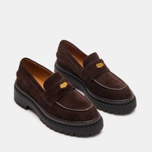 Raftus Brown Suede