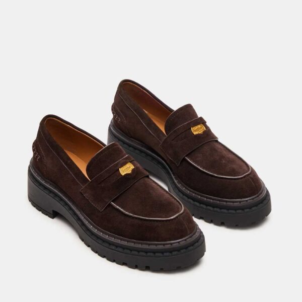 Raftus Brown Suede