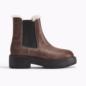 Warm-Lined Chelsea Boots