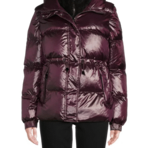 Pajar Halo Faux Fur-Trim Hooded Puffer Jacket