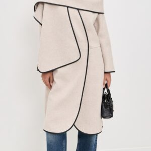 Avec Les Filles Coat Cocoon Scarf