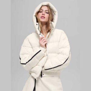 Aspen Love Puffer Jacket Ivory
