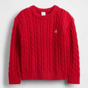 Baby & Toddler CashSoft Cable-Knit Sweater Modern Red