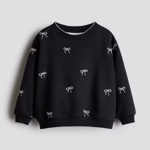 Bow-Detail Sweatshirt