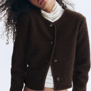 Teddy Fleece Cardigan