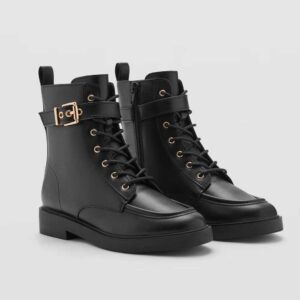 Buckle boots Black