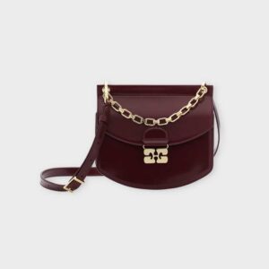 Ganni Bag Apo-G Small Box Chain