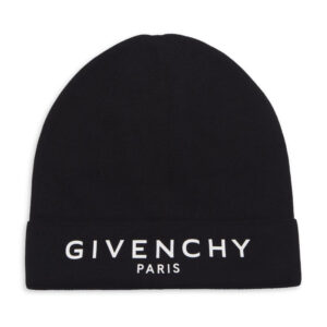Givenchy Embroidered Logo Wool Beanie