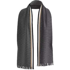 Hugo Boss Men's Henzo Stripe Detail Scarf