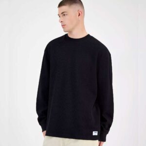 Hugo Boss Men's Nuwolo Waffle-Knit Sweater