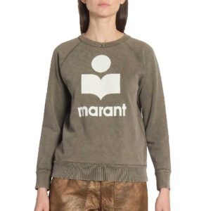 Isabel Marant Étoile Millyny Logo Cotton-Blend Sweatshirt