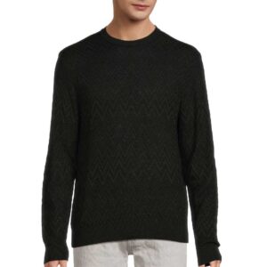 M Missoni Tonal Chevron Cotton-Blend Sweater