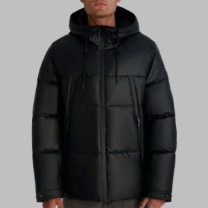 MID WEIGHT HOODED PUFFER WITH POCKETS