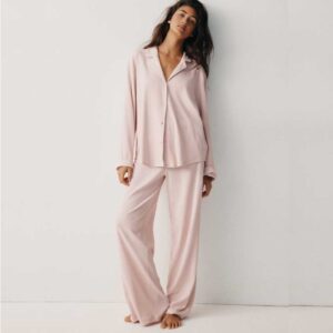 Modal-blend pyjamas Light dusty pink