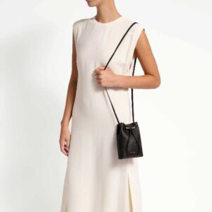 Osette Midi Pouch Black