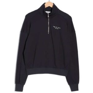 rag & bone Terry Half Zip Pullover