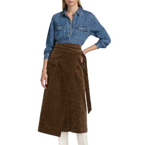 Rails  Graciels Stretch Corduroy Wrap Midi-Skirt