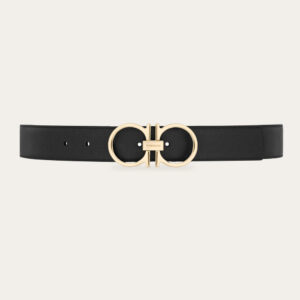 Reversible and adjustable Gancini belt