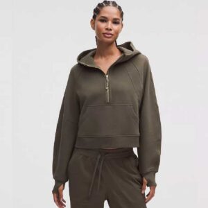 Scuba Oversized Half-Zip Hoodie