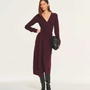 Signature Cashmere Wrap Dress