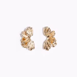 Petal-Shaped Earrings