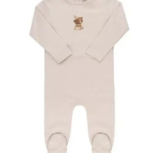 Ely's & Co. Unisex French Terry Footie Bear Collection - Baby