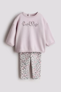 2-Piece Top and Leggings Set