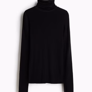 Wool Turtleneck Top