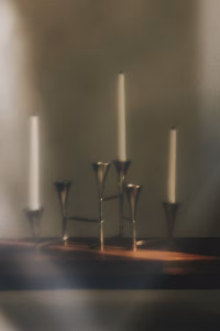 Foldable Stainless Steel Candelabra