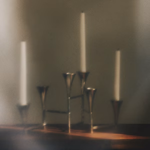 Foldable Stainless Steel Candelabra