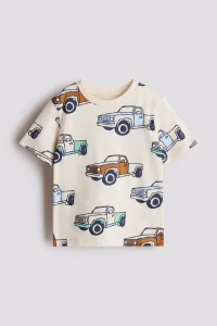 Printed Cotton T-Shirt