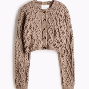 Cable-Knit Cardigan