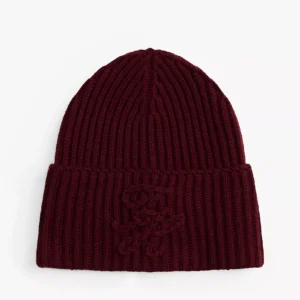 Script Monogram Wool-Cashmere Beanie