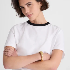 The Perfect Crewneck Tee in Allday Jersey