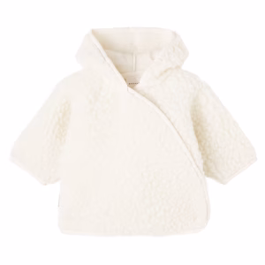 Binibamba Baby hooded wool jacket