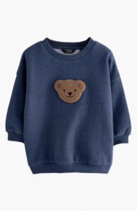 Kids' Bear Appliqué Sweatshirt NEXT
