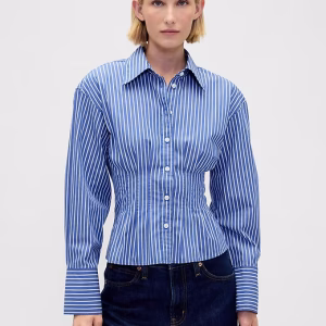 Organic Cotton Poplin Fitted Shirt