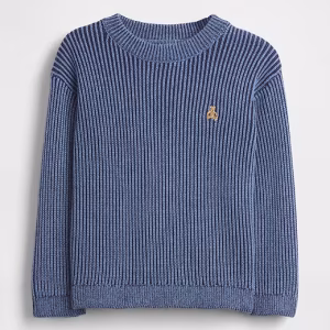 Baby & Toddler Shaker-Stitch Sweater