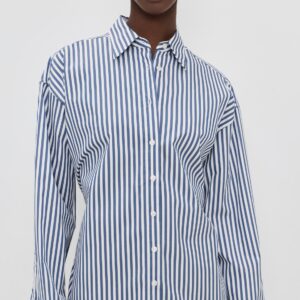 Good American Oversized Poplin Shirt with Adjustable Waist