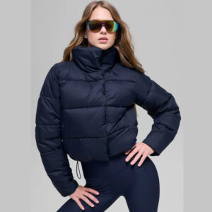 Gold Rush Puffer Navy