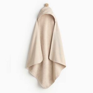 Hooded Bath Towel Light beige