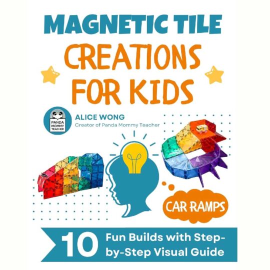 Magnetic Tile Creations for Kids - Car Ramps | Finds Clothing