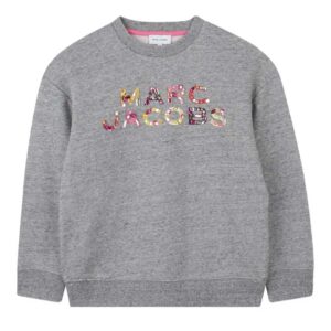 Marc Jacobs Kids sequin-embellished logo sweatshirt
