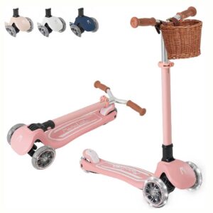 MomnLittle Kick Scooter for Kids Ages 3-10