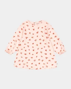 Konges Slojd Girl's Chleo Long Sleeve Dress, Size 12M-10