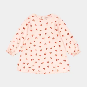 Konges Slojd Girl's Chleo Long Sleeve Dress, Size 12M-10