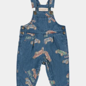 Konges Slojd Girl's Magot Organic Cotton Overalls, Size 12M-4
